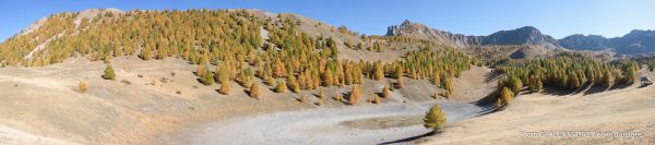Cirque du Morgon (Hautes-Alpes, 05) - Octobre 2010.